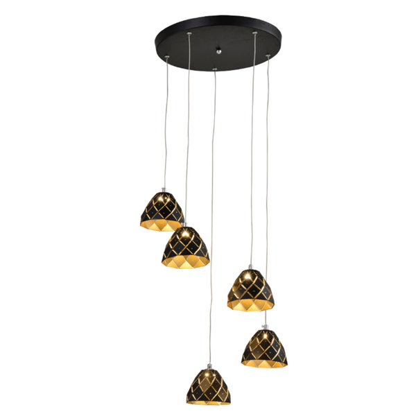 Oliver 10 Light Dimmable Pendant Long Staircase Chandelier